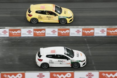 Volkswagen Scirocco beim Race of Champions.
