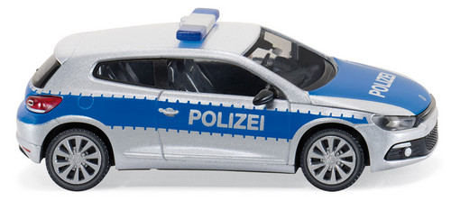 Volkswagen Scirocco von Wiking in Polizeiausführung..