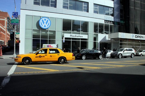 Volkswagen Showroom in Manhattan.