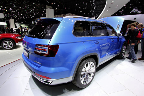 Volkswagen SUV-Studie Cross Blue.