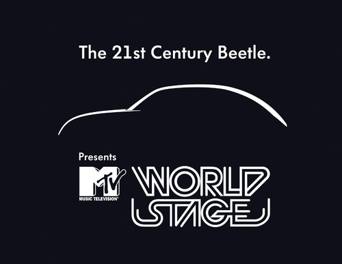 Volkswagen und MTV kooperieren bei der Präsentation des "21st Century Beetle".