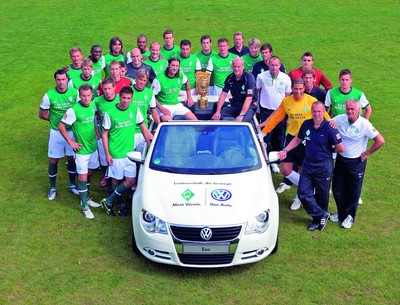 Volkswagen und Werder Bremen setzen ihre Partnerschaft fort.