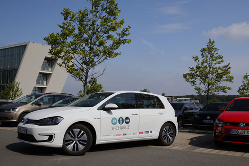 Volkswagen V-Charge: Automatisiertes Einparken.