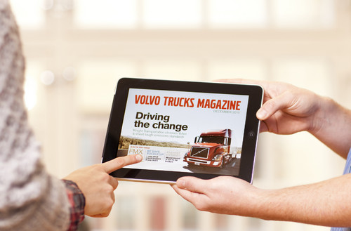 Volvo Trucks iPad Magazin.
