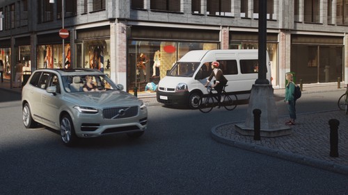 Volvo und POC haben ein Sicherheitssystem entwickelt, das Fahrradhelm und Fahrzeug miteinander vernetzt.