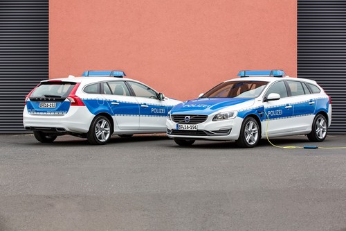 Volvo V60 Plug-in-Hybrid für die Bundespolizei.