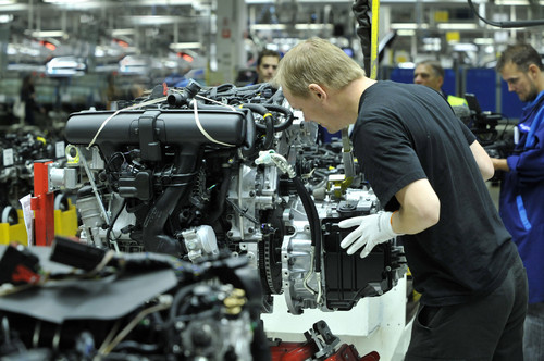 Volvo V60 Plug-in-Hybrid Produktion.
