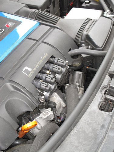 Von B &amp; B getunter Audi S3 mit Autogasanlage.