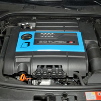 Von B &amp; B getunter Audi S3 mit Autogasanlage.