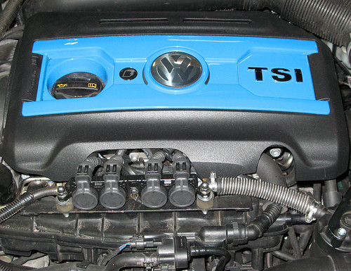 Von B &amp; B getunter Volkswagen Scirocco 2.0 TSI mit Autogasanlage.