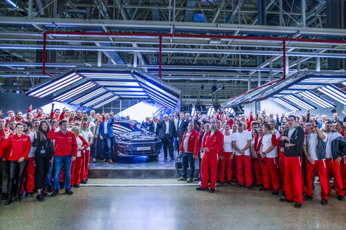 Vorstellung des Cupra Terramar im ungarischen Audi-Werk in Győr.