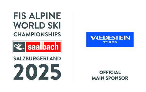 Vredestein ist Hauptsponsor der Alpinen Ski-Weltmeisterschaften 2025.