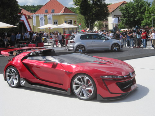 VW GTI Roadster Vision GT.