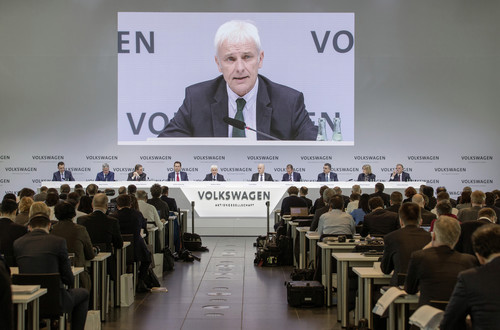 VW-Jahrespressekonferenz 2017.