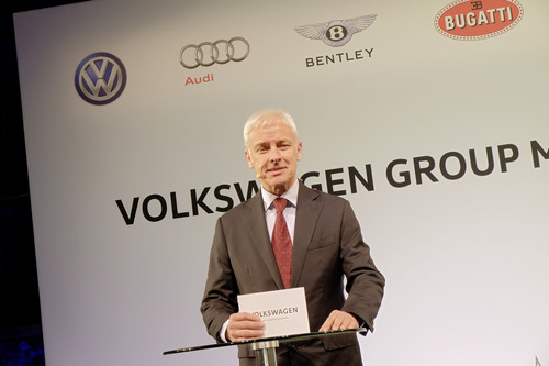 VW-Konzernchef Matthias Müller.