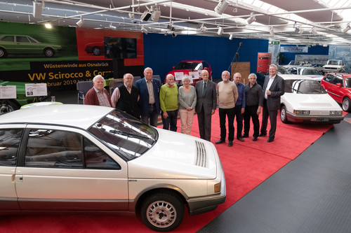 VW-Museum: Volkswagen Auto 2000: Das Entwickler-Team 1979-1981.