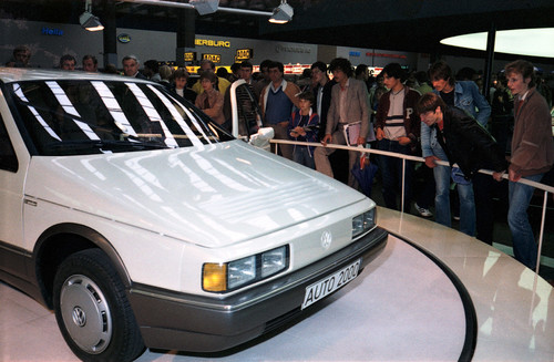 VW-Museum: Volkswagen Auto 2000: Präsentation auf der IAA 1981.
