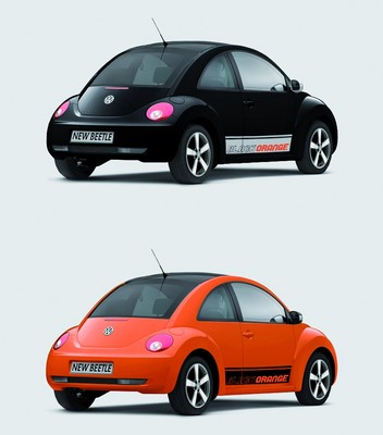 VW New Beetle „Black-Orange“.