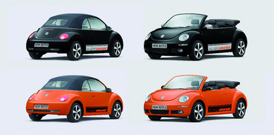 VW New Beetle Cabrio „Black-Orange“.