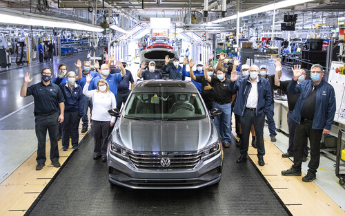 VW Passat SE im US-Werk Chattanooga.