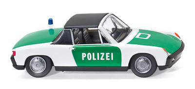 VW-Porsche Autobahnpolizei von Wiking.
