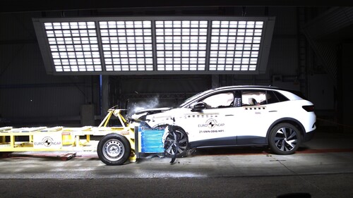 VW Taigo im Euro-NCAP-Crashtest.
