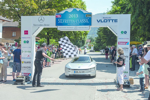 VW XL-1 bei der Silvretta Rallye 2013.