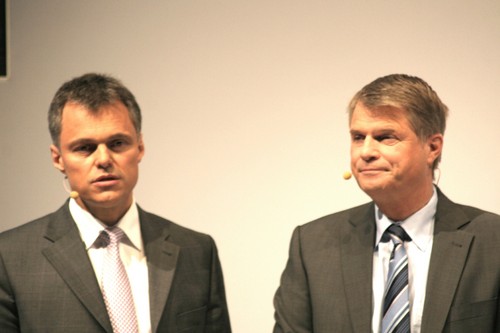 VWN-Vorstandssprecher Dr. Wolfgang Schreiber (links) und Vertriebsvorstand Harald Schomburg.