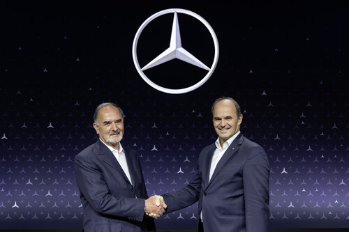 Wechsel an der Spitze des Aufsichtsrats von Mercedes-Benz: Martin Brudermüller (r.) folgt auf Bernd Pischetsrieder.