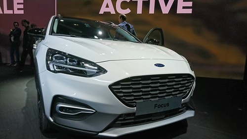 Weltpremiere des Ford Focus Active in London.