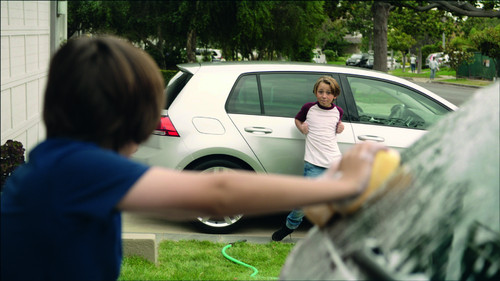 Werbekampgane für den VW Golf Variant: TV-Spot „Das Duell“. 