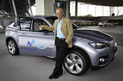 Willy Bogner, Chef der Bewerbungsgesellschaft München 2018 und der BMW Active Hybrid X6.