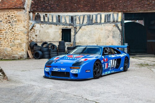 Wird in Le Mans im Rahmen der 100-Jahr-Feier des Rennens versteigert: 1993er Venturi 600 S-LM (Schätzwert; 300.000 bis 400.000 Euro).