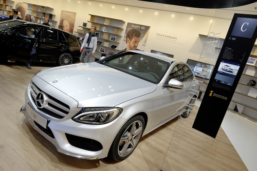 &quot;World Car of the Year&quot; 2015: Mercedes-Benz C-Klasse.