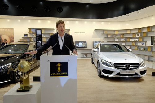 „World Car of the Year“: Ola Kallenius, Vertriebsvorstand Mercedes-Benz.