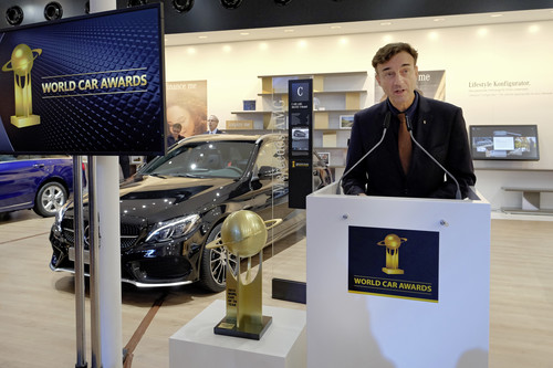 &quot;World Car of the Year&quot;: Peter Lyon, Vice President der World Car-Organisation.