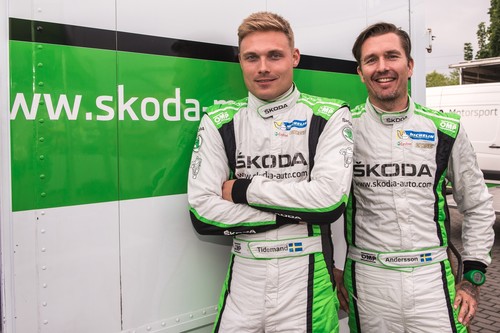WRC-2-Weltmeister 2017: Pontus Tidemand und Jonas Andersson aus Schweden.