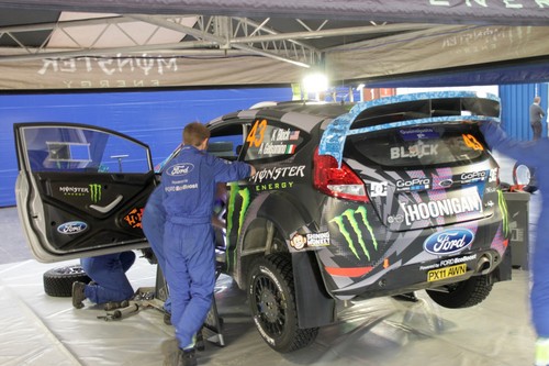 WRC in Mexico: Der Ford von Ken Block.