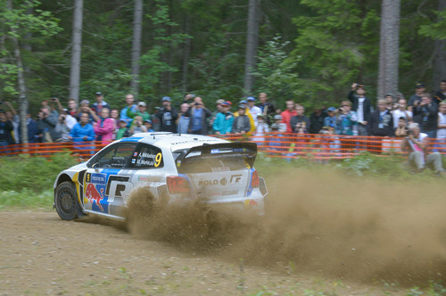 WRC-Lauf in Finnland.