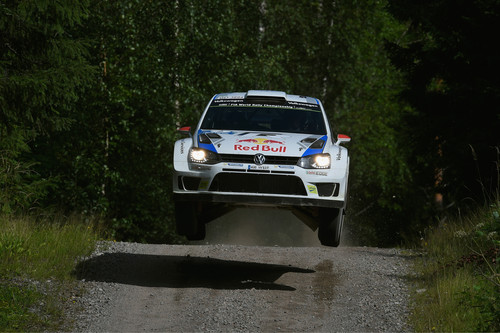 WRC-Lauf in Finnland: Jari-Matti Latvala. 