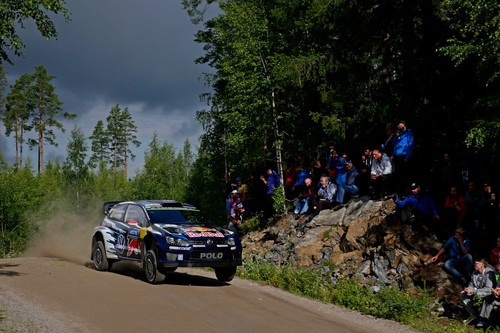 WRC-Lauf in Finnland: Jari-Matti Latvala.