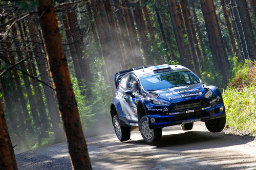 WRC-Lauf in Finnland: Mikko Hirvonen. 