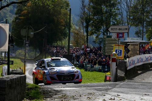 WRC-Lauf in Frankreich.
