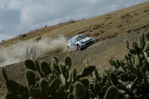 WRC-Lauf in Mexico.