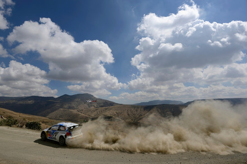 WRC-Lauf in Mexico.