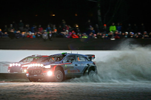 WRC-Lauf in Schweden.