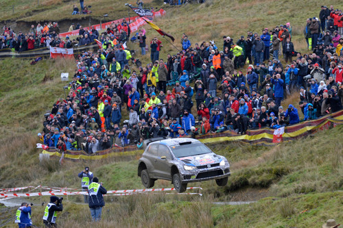 WRC-Lauf in Wales.