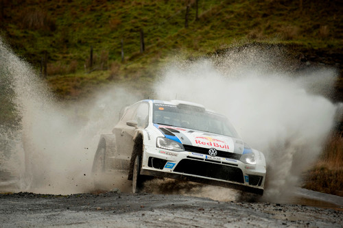 WRC-Lauf in Wales.