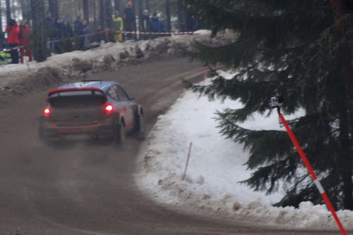 WRC Rally Schweden.