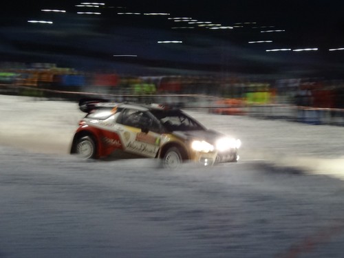 WRC Rally Schweden.